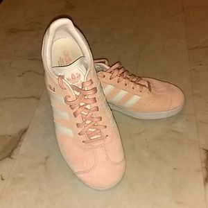 Adidas Gazelle sneakers.